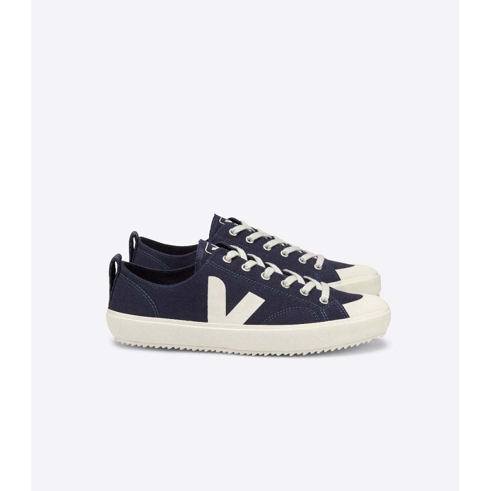 Blue Men\'s Veja NOVA CANVAS Shoes | AU 247MQZ